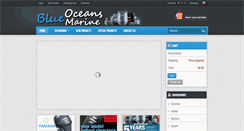 Desktop Screenshot of blueoceansmarine.com