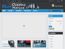 Tablet Screenshot of blueoceansmarine.com
